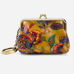 PATRICIA NASH 🦋 Large Borse Coin Purse in French Tapestry NWT